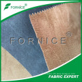 China manufacturer 100% polyester new design suede fabric for shoes